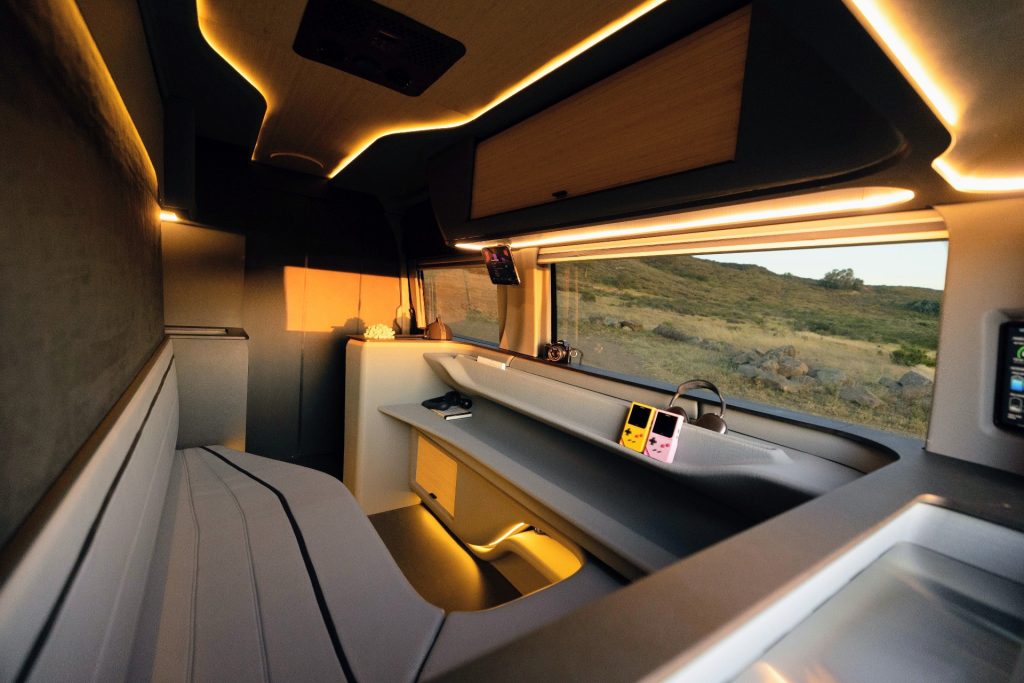 Buckley Conversions Builds a Luxury Camper Van Interior, 3D Printed Almost From Scratch