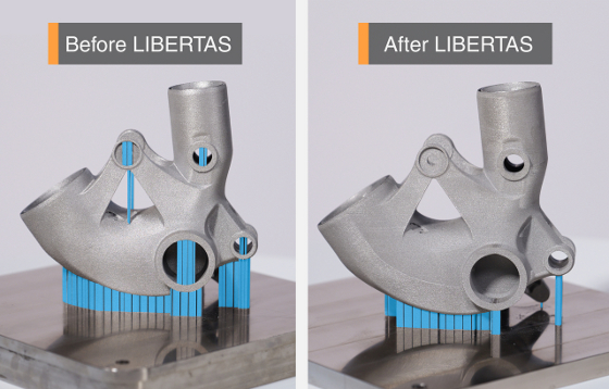 Renishaw Launches LIBERTAS Software to Reduce Supports and Improve Surface Finish in Metal AM - 3D Printing Industry