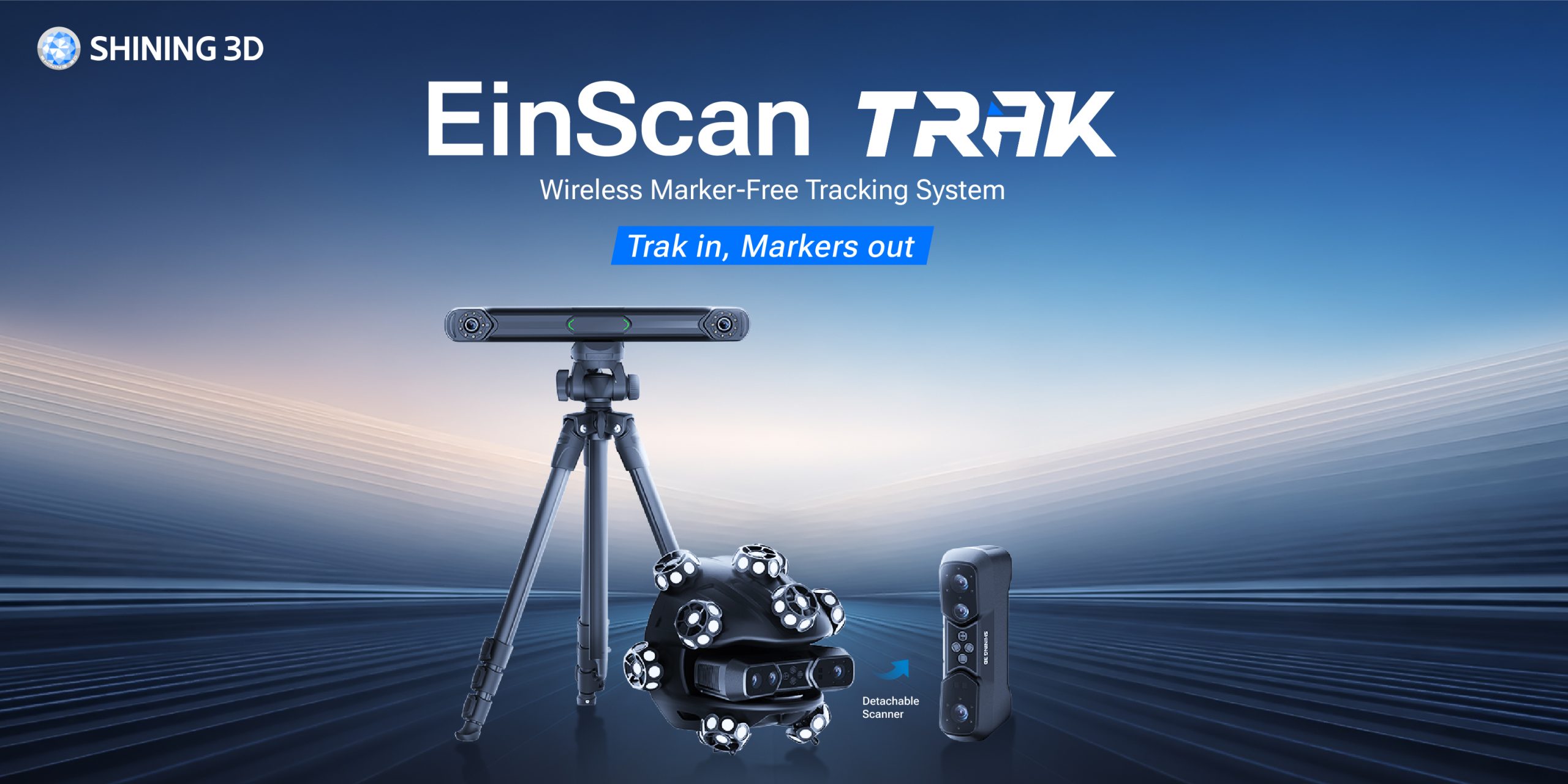 Trak In, Markers Out With SHINING 3D’s New EinScan Trak 3D Scanner