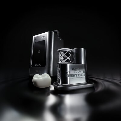SprintRay Launches Midas Restore, a Ceramic-Zirconia Material for Same-Visit Restorations