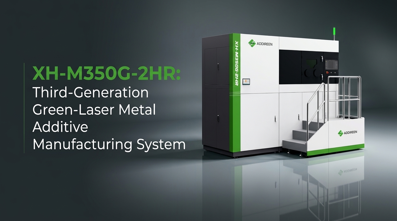 Addireen Launches XH-M350G-2HR for Faster, More Consistent Copper 3D Printing