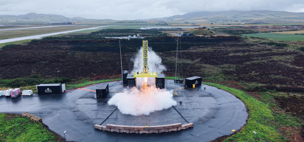 Skyrora Hot-Fires Scaled-Down Orbital Vehicle for 45 Seconds in Scotland